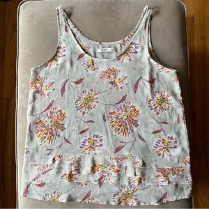 Old Navy sheer floral tank